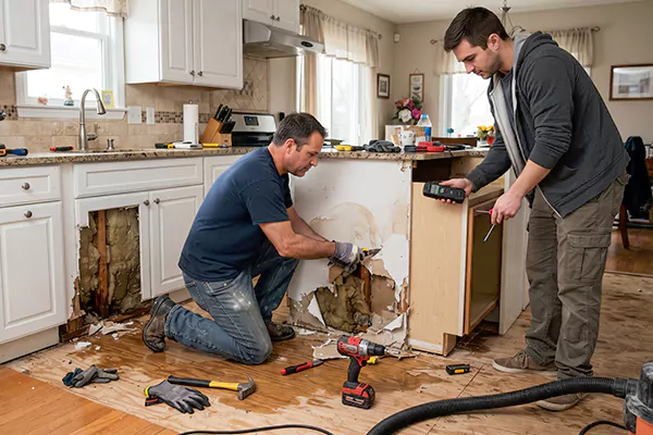 Kitchen Water Damage Repair Yucaipa