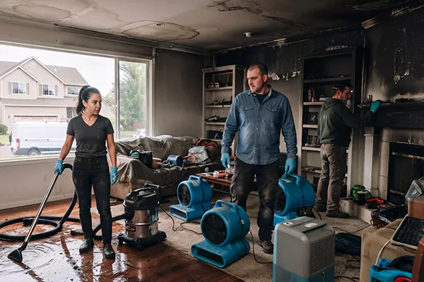 Smoke and Water Damage Restoration Yucaipa