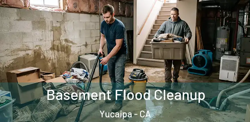 Basement Flood Cleanup Yucaipa - CA