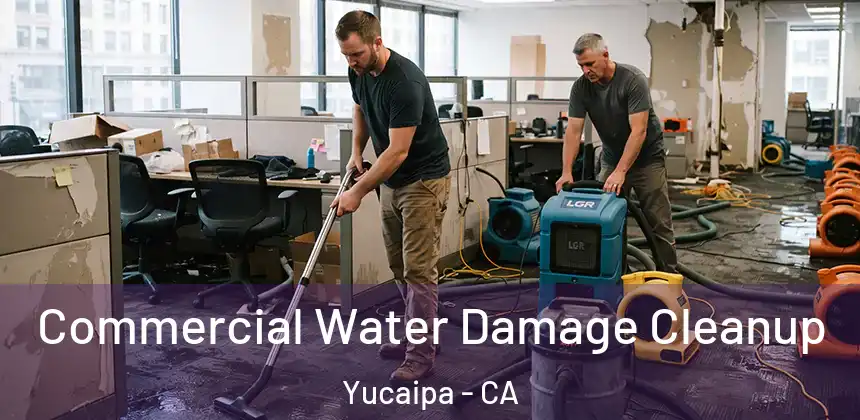 Commercial Water Damage Cleanup Yucaipa - CA