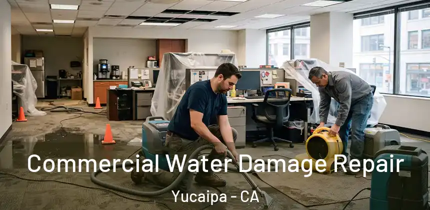 Commercial Water Damage Repair Yucaipa - CA