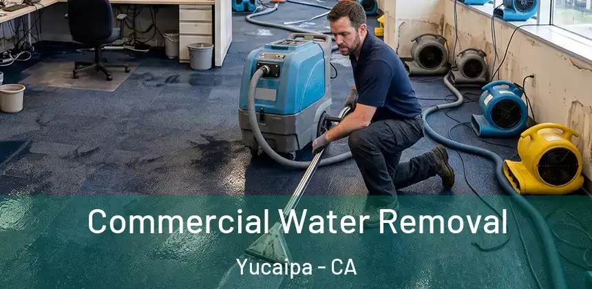 Commercial Water Removal Yucaipa - CA