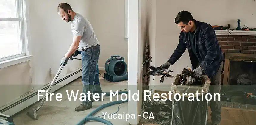 Fire Water Mold Restoration Yucaipa - CA