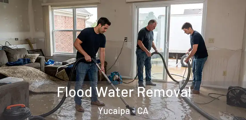  Flood Water Removal Yucaipa - CA