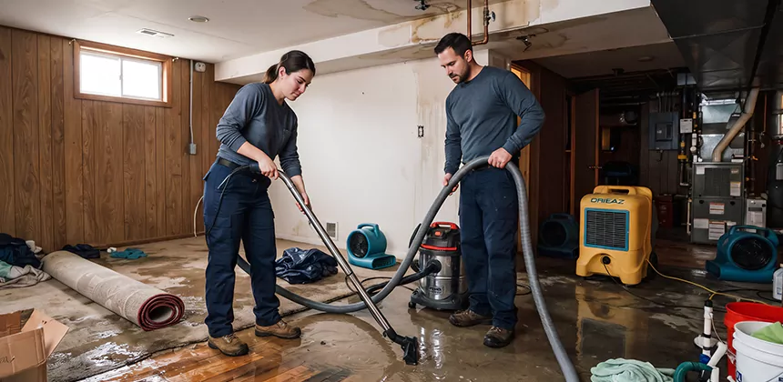Frozen Pipe Burst Cleanup in Yucaipa
