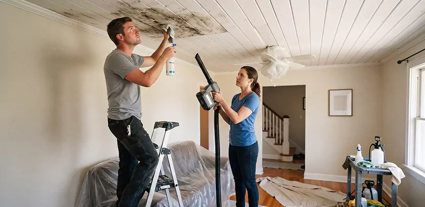 Ceiling Mold Treatment in Yucaipa