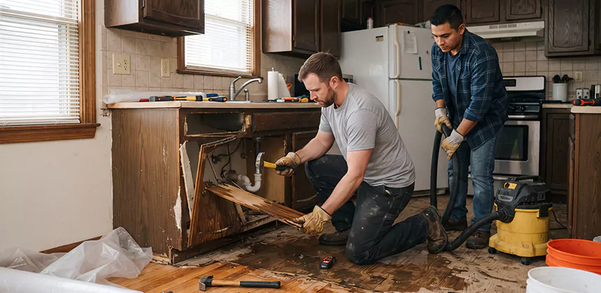 Repairing Water Damaged MDF Cabinets in Yucaipa