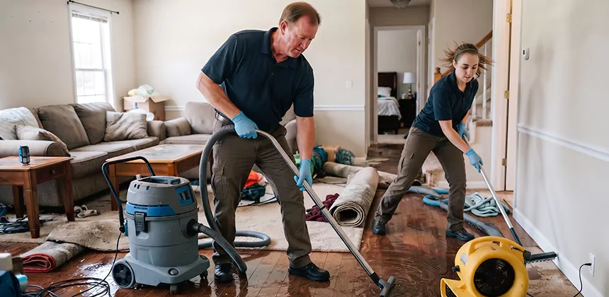 Hidden Leak Clean Up in Yucaipa