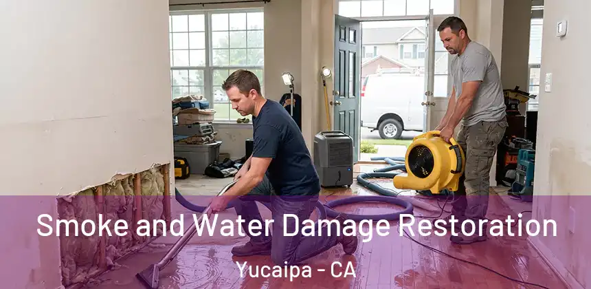 Smoke and Water Damage Restoration Yucaipa - CA