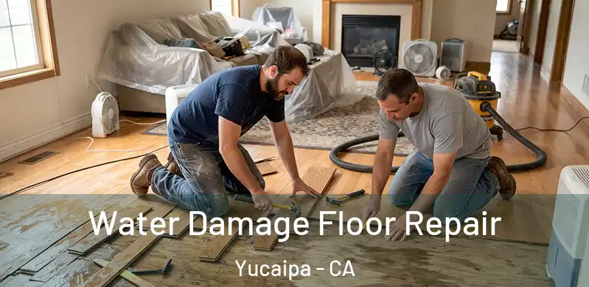 Water Damage Floor Repair Yucaipa - CA