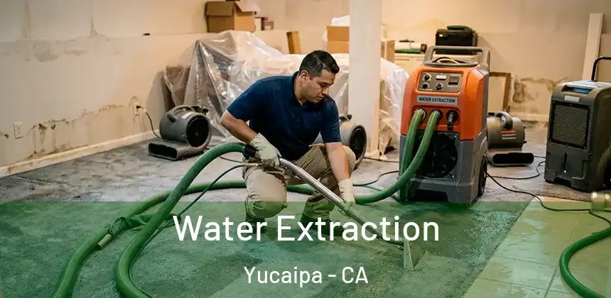 Water Extraction Yucaipa - CA